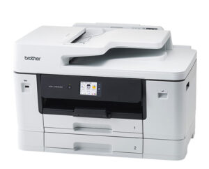 ブラザー DCP-J7205CDW のサイドビュー写真(FAX非搭載・2段給紙カセットモデル)