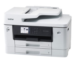 ブラザー MFC-J7310CDW のサイドビュー写真(2段給紙カセット・通常インクモデル)